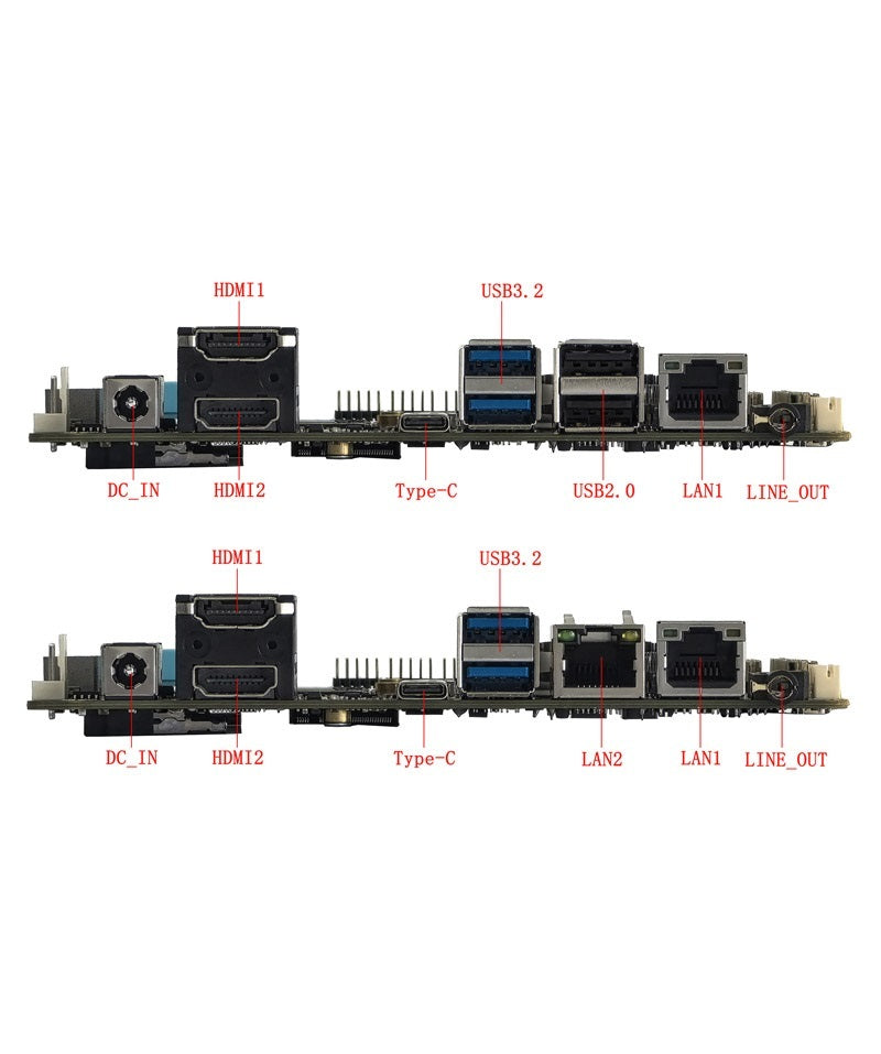 3.5 inch Industrial PC Motherboards - Provide Intel Alder Lake 12th 13th U/P/H series CPU,  ELSKY M128SE