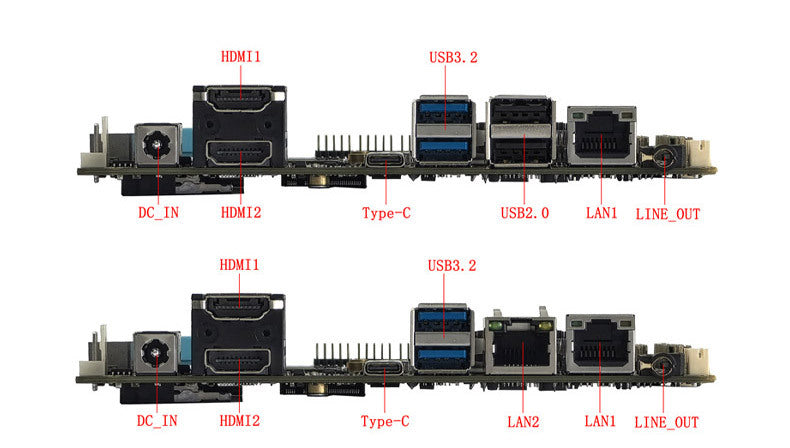 3.5 inch Industrial PC Motherboards - Provide Intel Alder Lake 12th 13th U/P/H series CPU,  ELSKY M128SE