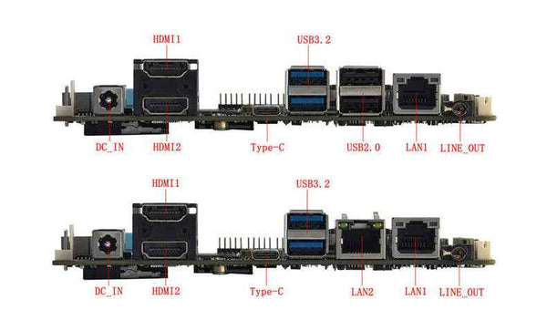 3.5 inch Industrial PC Motherboards - Provide Intel Alder Lake 12th 13th U/P/H series CPU,  ELSKY M128SE