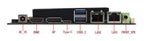 3.5 inch Industrial PC Motherboards - 6xCOM Optional onboard Intel Alder Lake-N N200 N100 N97 N95 i3-N305 CPU,  ELSKY M198SE
