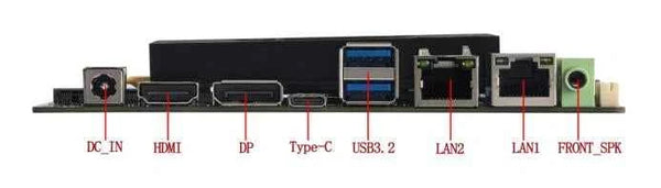 3.5 inch Industrial PC Motherboards - 6xCOM Optional onboard Intel Alder Lake-N N200 N100 N97 N95 i3-N305 CPU,  ELSKY M198SE