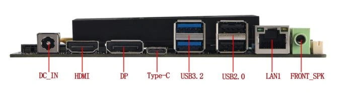 3.5 inch Industrial PC Motherboards - 6xCOM Optional onboard Intel Alder Lake-N N200 N100 N97 N95 i3-N305 CPU,  ELSKY M198SE