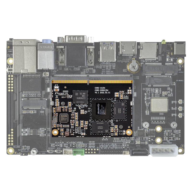 Firefly Core-3588SJD4 - RockChip RK3588S SOM , up to 2.4GHz 6 TOPS  NPU, Support UEFI Boot,Android 12.0,Linux