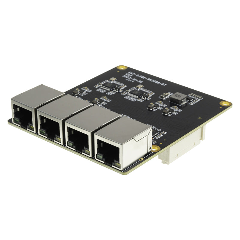 ROC-RK3588-RT Router - 2.5GbE M.2 PCIE - 8K 6TOPS AI SBC - Support Android Linux OpenWRT