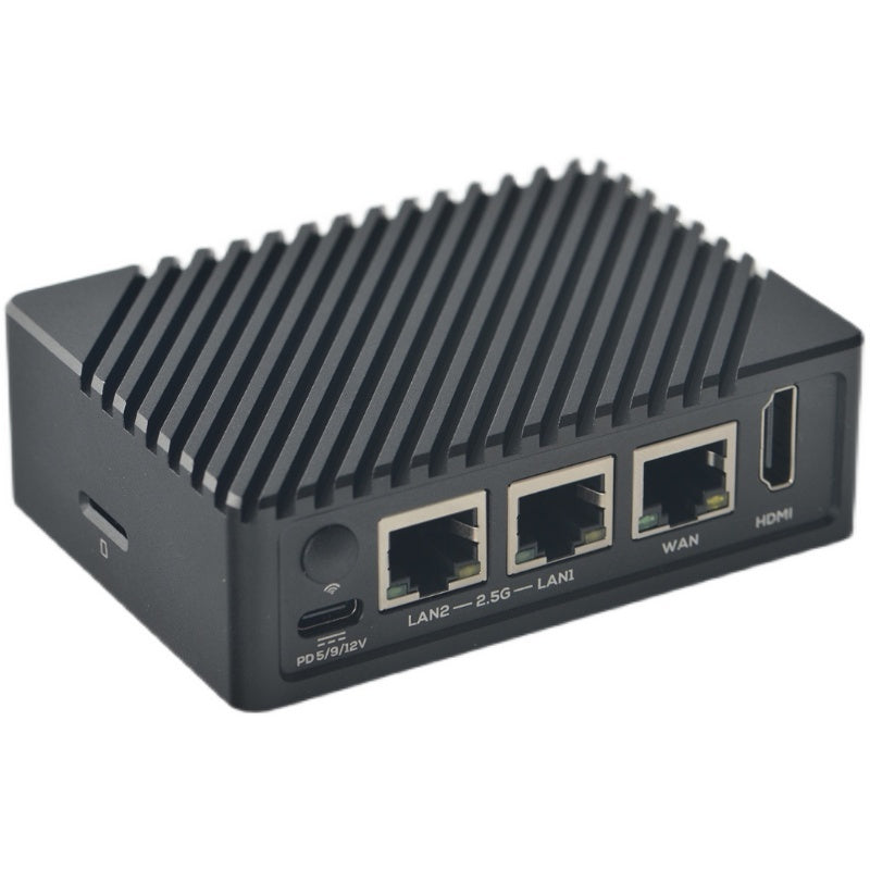 NanoPi R5S Openwrt Router - 1TOP AI NPU - Provide Openwrt Ubuntu Linux Android OS support NVME PCIe WiFi Secondary image