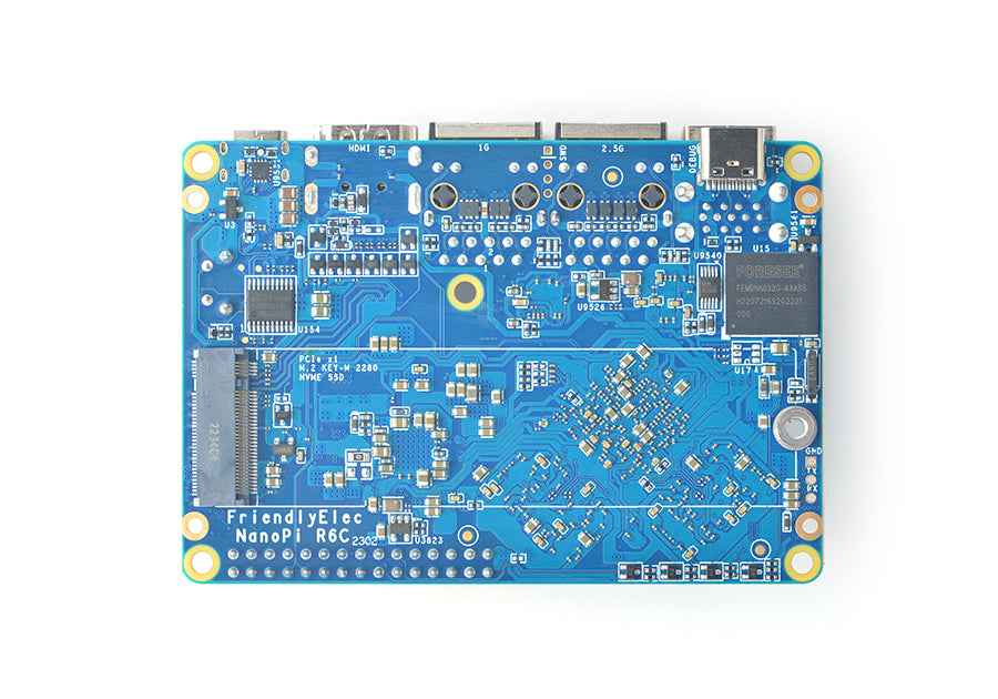 NanoPi R6C 2.5GbE Openwrt Router- 8K Vedio decode 6TOP AI NPU