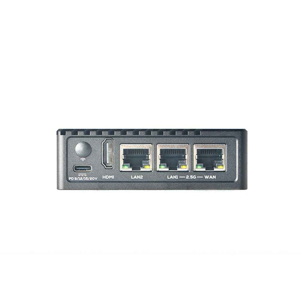 NanoPi R6S OpenWrt Router - 2.5G Ethernet x2, GbE x1, 6TOPS AI NPU for NAS,Router - Multi OS FriendlyWrt/ Android TV/Ubuntu/Debian