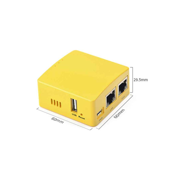 NanoPi R1S - Portable Small Route, Dual Gigabit Ethernet, 512M RAM OpenWRT Linux