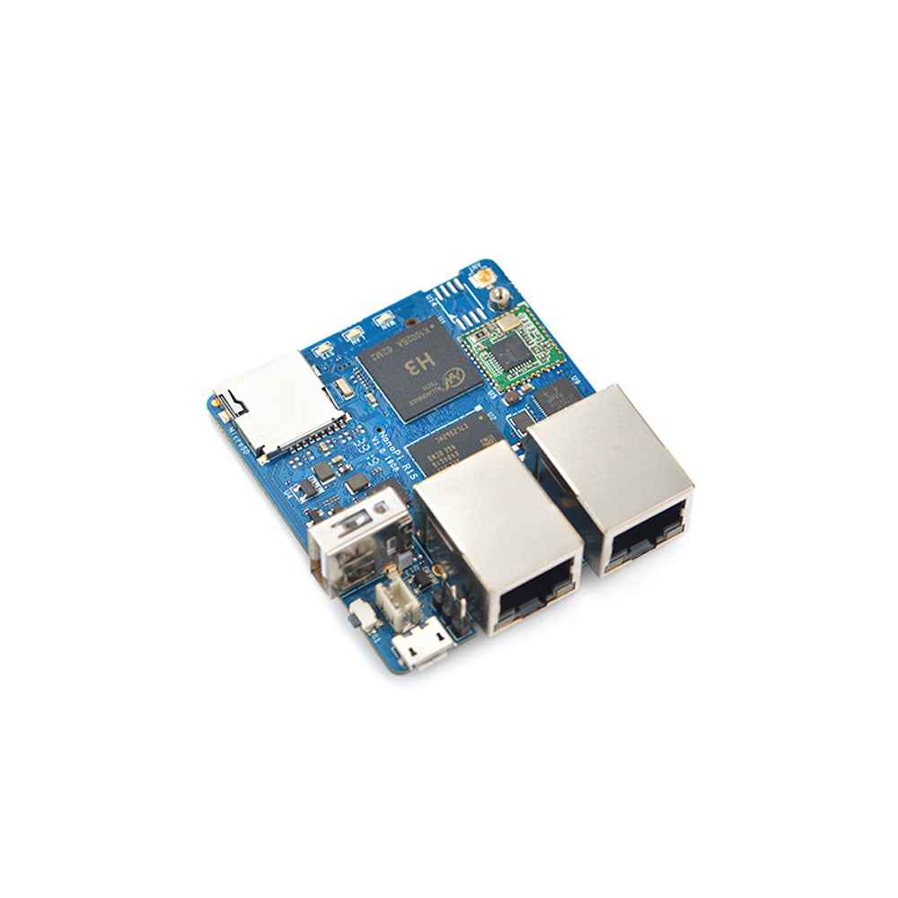 NanoPi R1S - Portable Small Route, Dual Gigabit Ethernet, 512M RAM OpenWRT Linux