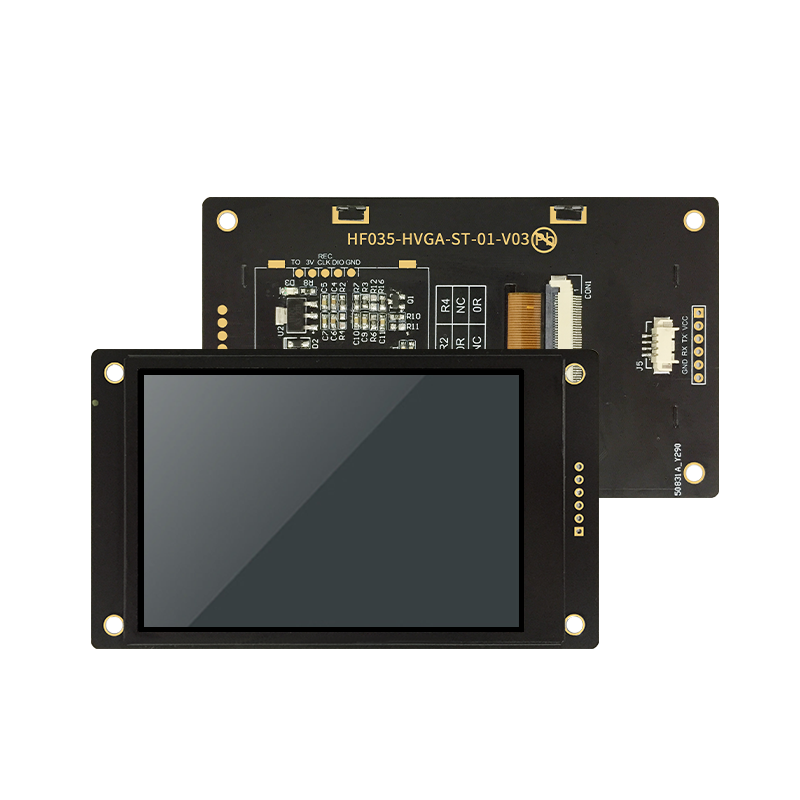 3.5" UART LCD HMI Display - UART TTL interface, No Code, 3.5inch, 320×240, Without Touch Screen - For Arduino, Rapberry Pi, STM32, MINI PC Main image