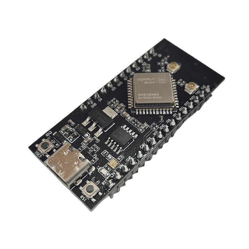 HH-D02 NearLink Dev Board: 2.4GHz Wi-Fi/BLE/SLE 3-in-1 SoC, Low-Power & High-Security for Smart Home & AIoT Development Board - HiSilicon NearLink WS63E