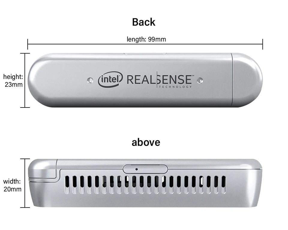 Intel RealSense Depth Camera D415 Awareness IMU Virtual/Augmented Reality and Drones