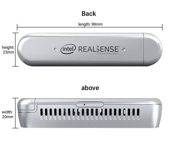 Intel RealSense Depth Camera D415 Awareness IMU Virtual/Augmented Reality and Drones