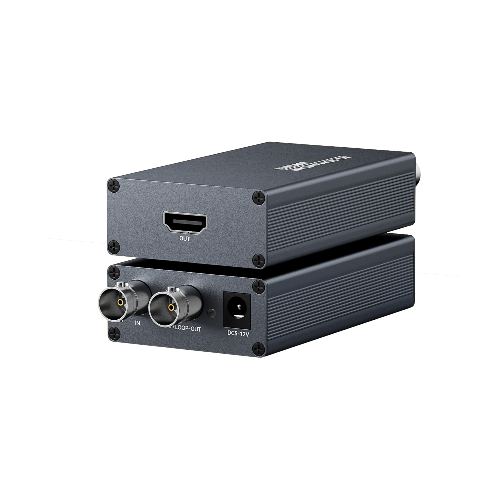 Linkpi 3G-SDI to HDMI Converter - Cable for Computer Audio and Video 100 Meter Transmission 1080P/60Hz Broadcast Level B