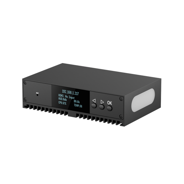 LinkPi ENC1Pro - 4K@60fps NDI Video Encoder - 2xHDMI IN, Built in Tally Light for  Live Streaming , H265(HEVC) , SRT