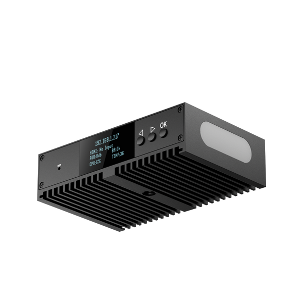 LinkPi ENC1Pro - 4K@60fps NDI Video Encoder - 2xHDMI IN, Built in Tally Light for  Live Streaming , H265(HEVC) , SRT