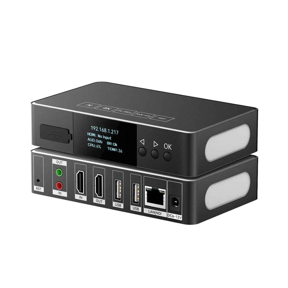 LinkPi ENC1V3P -  4K30 HDMI NDI Encoder, Built-in Tally Light Support PoE Power, RTSP/RTMP/HTTP/HLS Secondary image