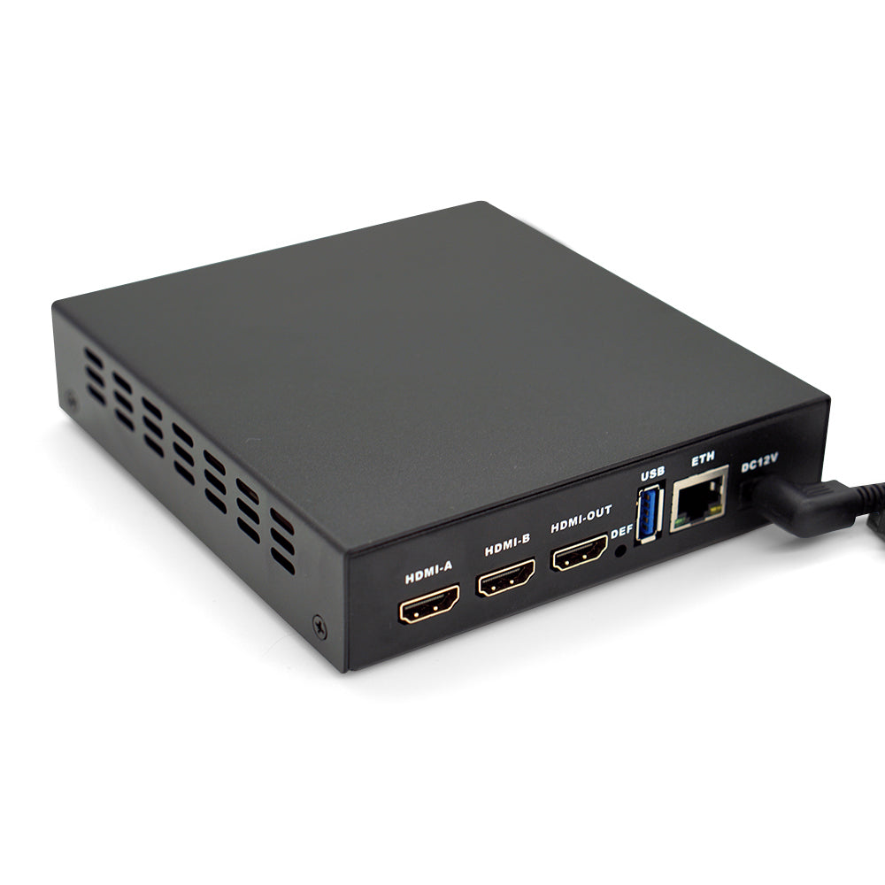 LinkPi ENC2 HDMI/NDI Encoder Decoder - HD H.265+smartP AVBR/RTMP/RTSP/ONVIF Live Broadcast YouTube Facebook