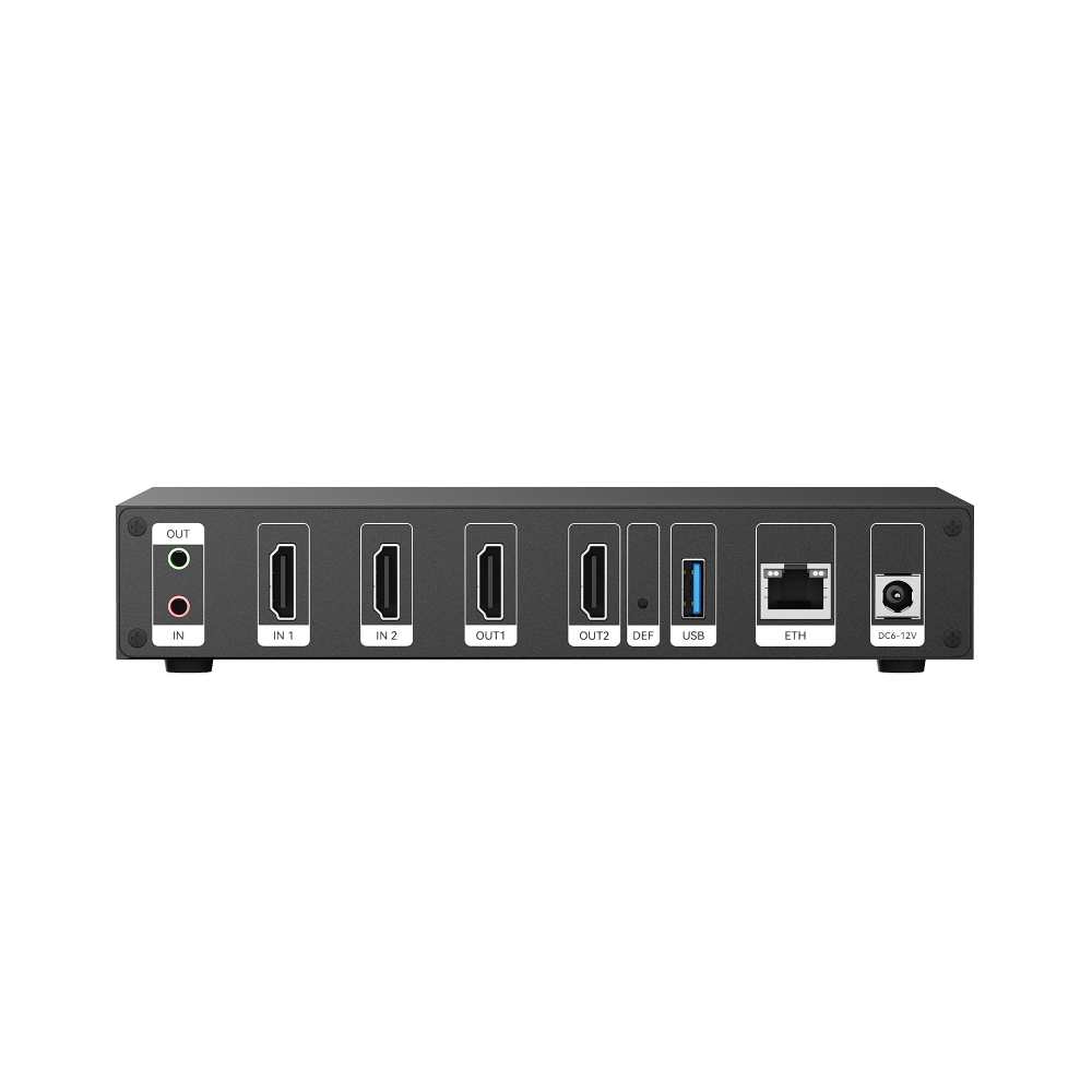 LinkPi ENC2_V3-Dual HDMI Encoder 4K Decoder SRT NDI RTMP Live Streaming Push