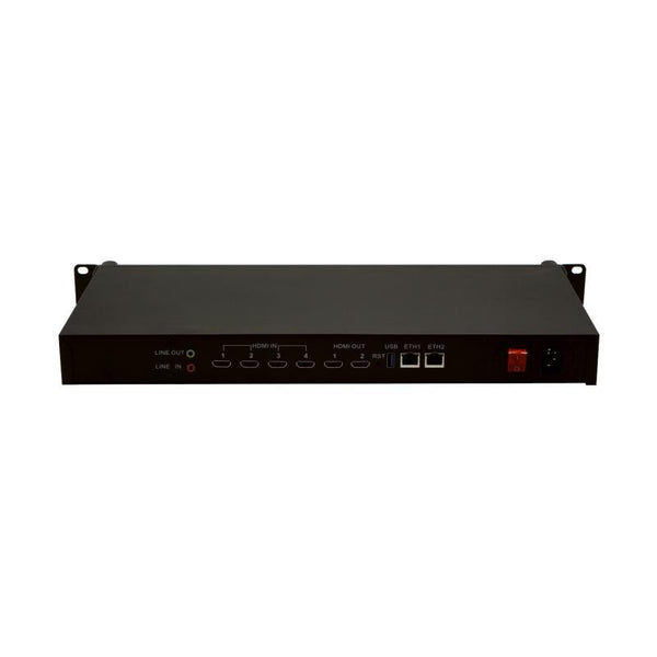 LinkPi ENC4 - 4K Encoder Decoder, 4GB DDR4  HDMI-IN x4 HDMI-OUT x2  H265/264/ 1.2Tops NPU