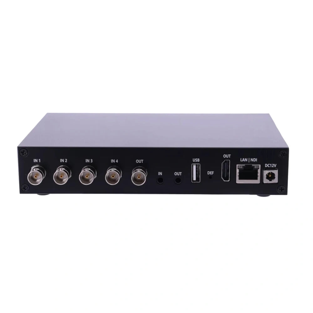 LinkPi ENC4S NDI Encoder - 4x SDI Encoder, 4K Decoder SRT, NDI, RTMP Live Streaming