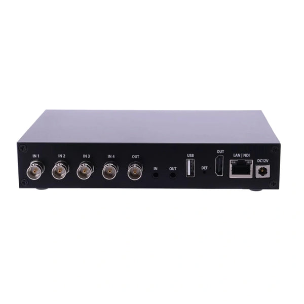 LinkPi ENC4S NDI Encoder - 4x SDI Encoder, 4K Decoder SRT, NDI, RTMP Live Streaming