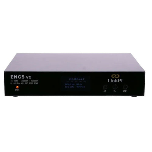 Linkpi ENC5v2 5CH 4K HDMI Encoder Video Decoder SRT NDI RTMP HD Live Streaming