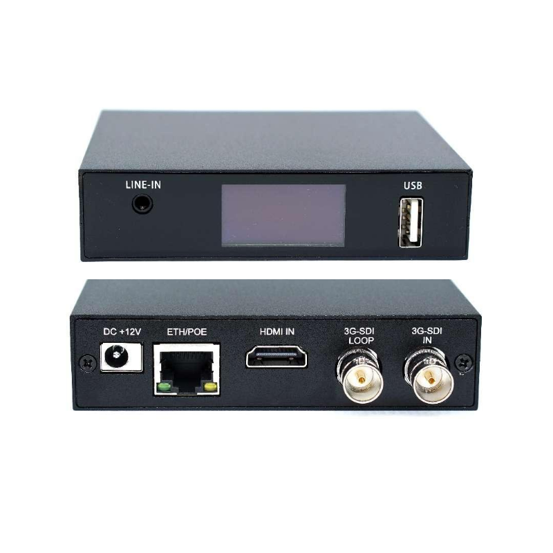 LinkPi NDI-1, FULL-NDI Encoder - 4K 30HZ Bidirectional Highlight Gigabit PTZ NDI 5 YUV422 3G-SDI interface HDMI interface Tally POE
