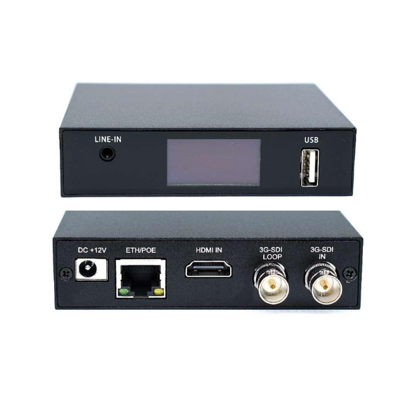 LinkPi NDI-1, FULL-NDI Encoder - 4K 30HZ Bidirectional Highlight Gigabit PTZ NDI 5 YUV422 3G-SDI interface HDMI interface Tally POE