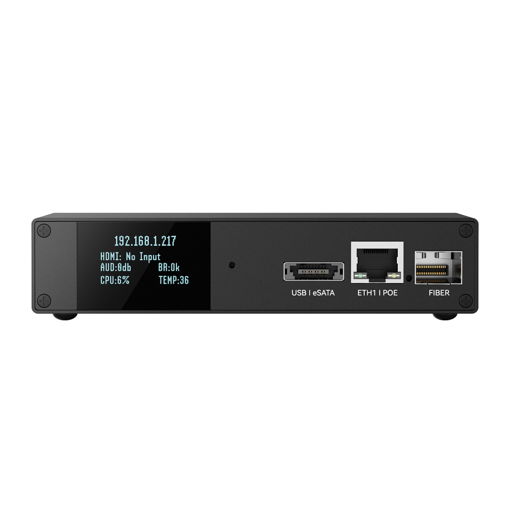 Linkpi REC1- HDMI Screen Recorder Encoder 4KP60 Decoder SRT NDI GB28181