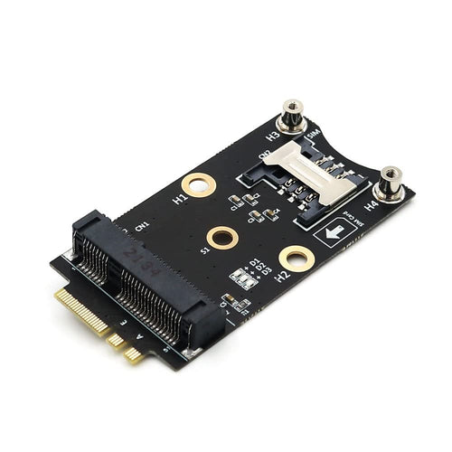 [youyeetoo X1 4G adapter ]Mini PCI-E to M.2(NGFF) Key A/E Adapter with SIM Card Slot