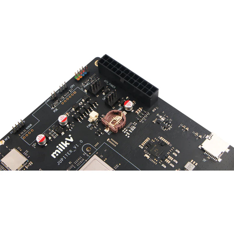 Milk-V Jupiter, Spacemit M1/K1 Octa-core RVA22 RVV1.0 RISC-V SoC, 2TOPS Mini-ITX up to16GB RAM