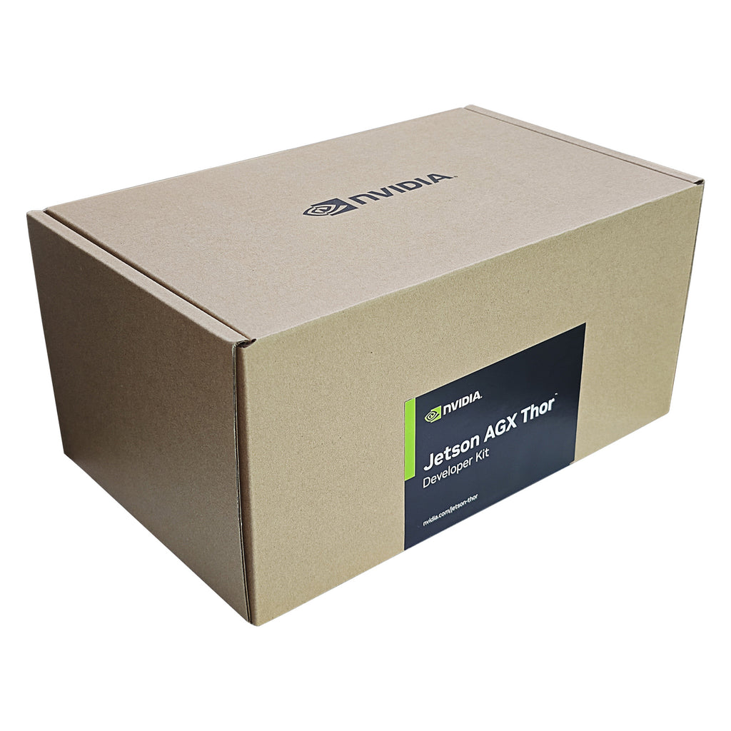 NVIDIA Jetson Thor Edge AI Computer, 128 GB LPDDR5X, 2070-TFLOPS Blackwell GPU, 40-130 W Power for Humanoid & AMR Robots