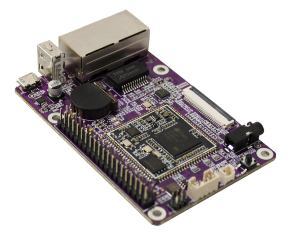 Purple Pi R1 - Dual Network SBC: Ideal Embedded Platform for Students and Developers - Buildroot