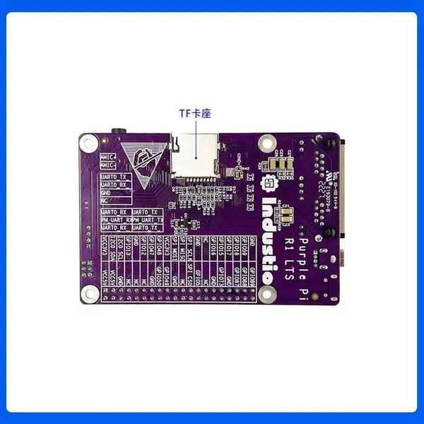 Purple Pi R1 - Dual Network SBC: Ideal Embedded Platform for Students and Developers - Buildroot