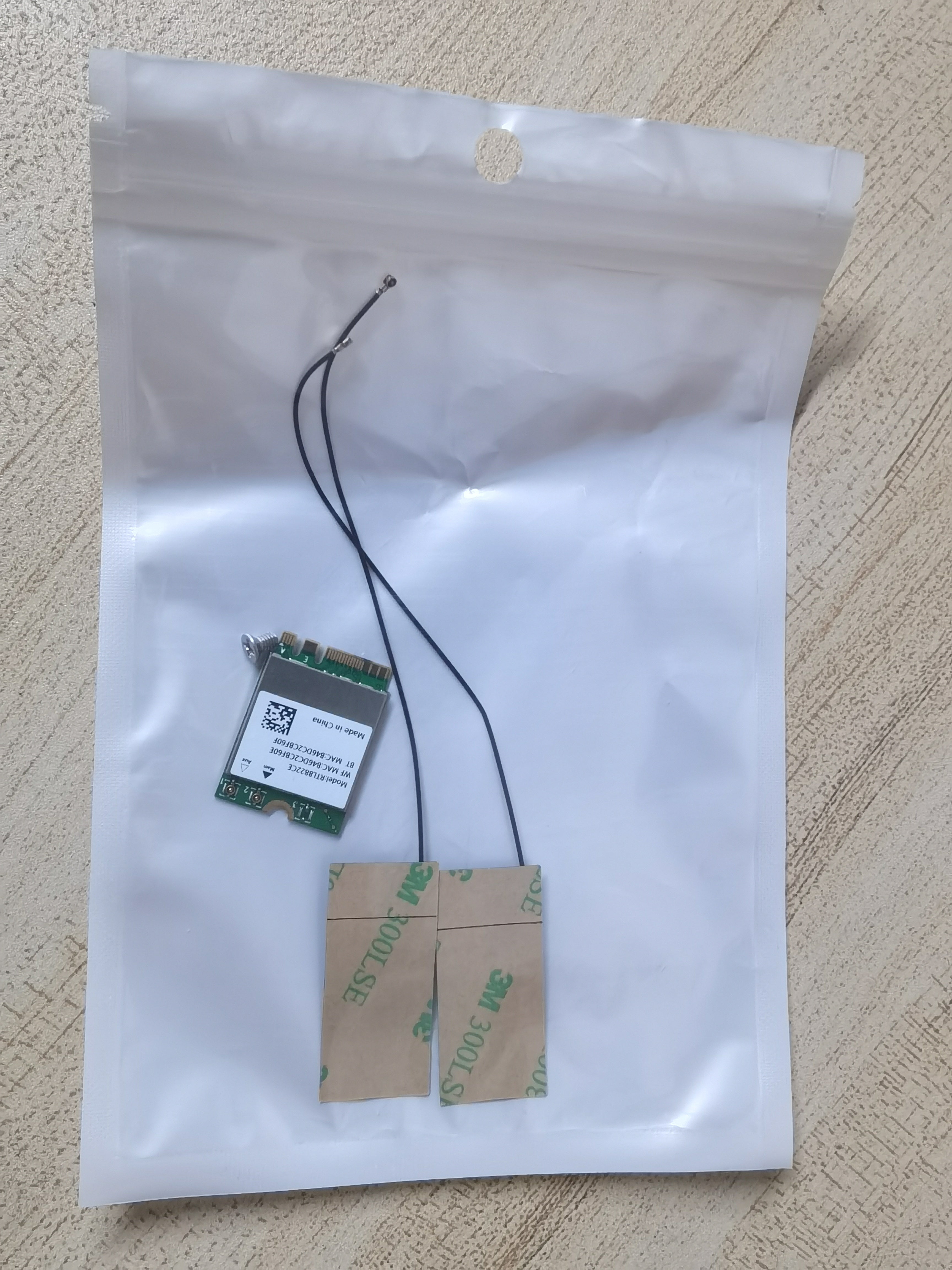 Realtek RTL8822CE / AW-CB375NF Dual-Band Wireless Network Adapter with Bluetooth 5.0 （ wifi module ） Main image