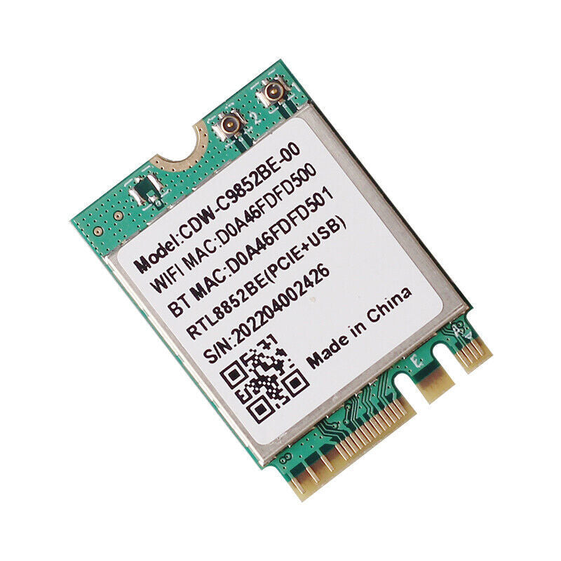 Wi-Fi 6 module CDW-C9852BE Realtek RTL8852BE NGFF M.2 2230 wifi card 2.4G/5GHzwifi Bluetooth 5.0 Main image
