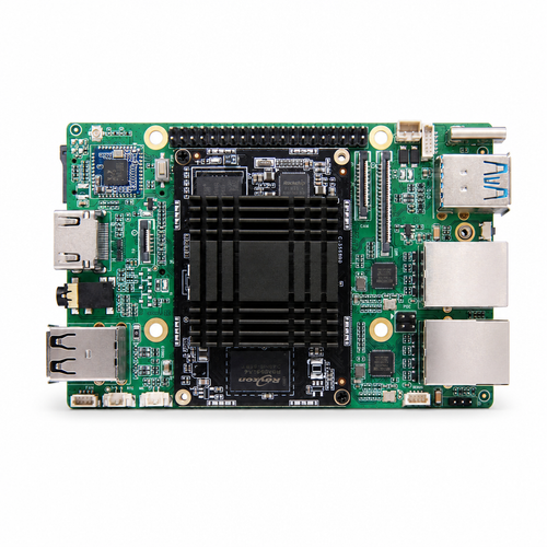 ShiMetaPi M4-R1 RK3568 OpenHarmony Single Board Computer (4GB+64GB, Dual GbE, 1 TOPS NPU)