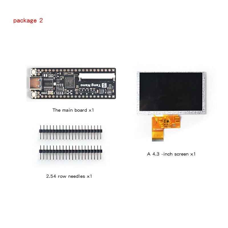 Sipeed Lichee Tang Nano Minimalist GW1N-1 FPGA Development Board Straight Insert Breadboard