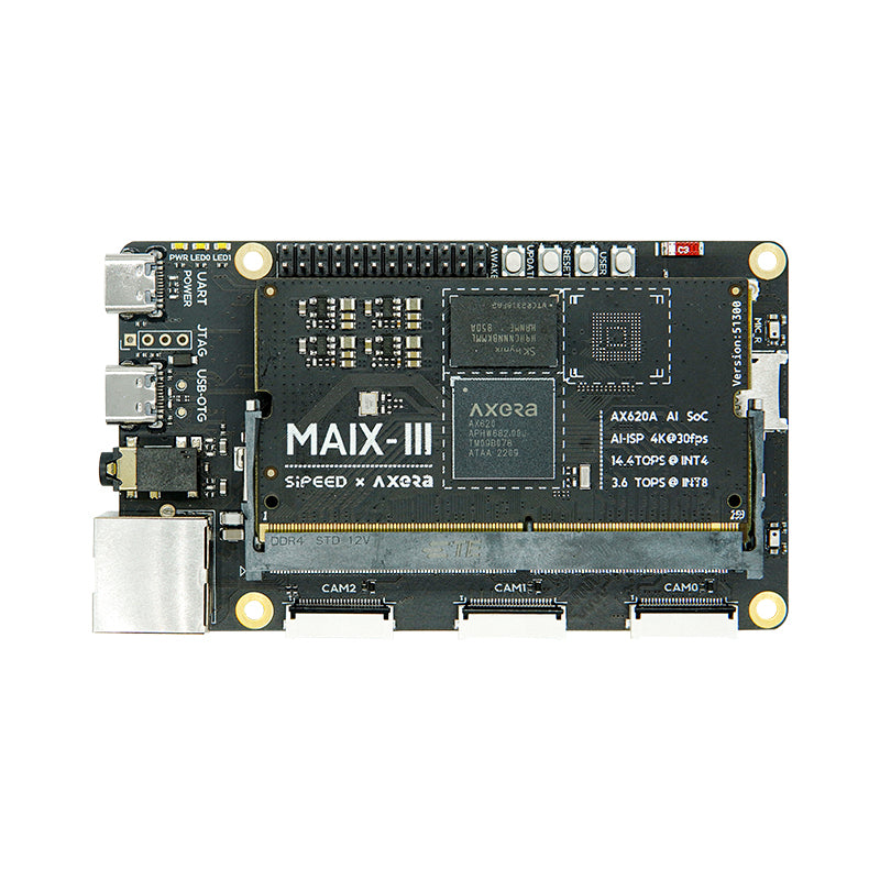 Sipeed M3AXPI - 14.4 TOPS  AI Vision Board -  AI ISP Low light night vision, AXERA AX620A Main image