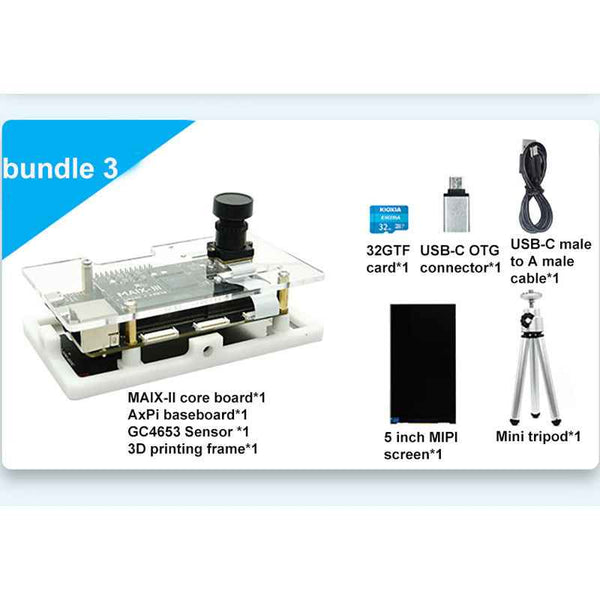 Sipeed M3AXPI - 14.4 TOPS  AI Vision Board -  AI ISP Low light night vision, AXERA AX620A