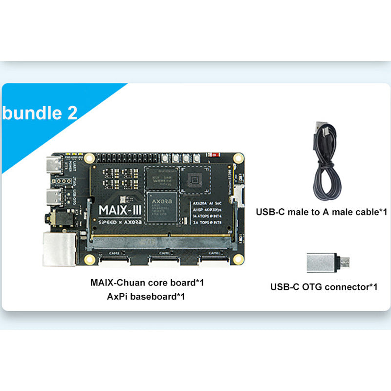Sipeed M3AXPI - 14.4 TOPS  AI Vision Board -  AI ISP Low light night vision, AXERA AX620A