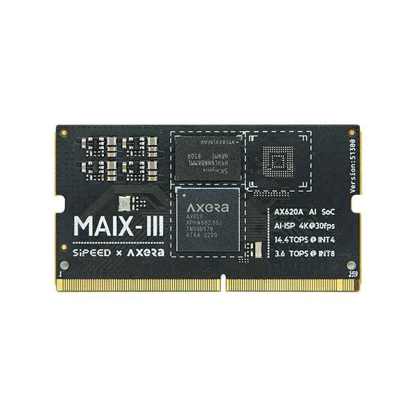 Sipeed M3AXPI - 14.4 TOPS  AI Vision Board -  AI ISP Low light night vision, AXERA AX620A