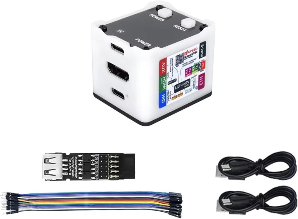 Sipeed NanoKVM Cube  - IP-KVM PiKVM Mini Remote Control Operations Server HDMI