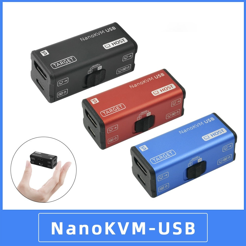 Sipeed NanoKVM USB - 4K KVM-over-USB solution,1 - Click to Simplify Headless Device Mgmt, Bid Farewell to Complexity . Lightweight, fast and seamless. Main image