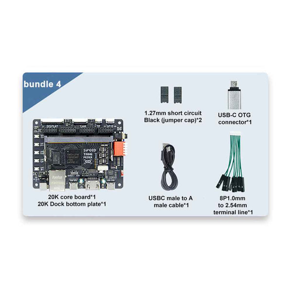 Sipeed Tang Primer 20K - FPGA Board, GOWIN GW2A GoAI - MINI system, TWO Ext-boards