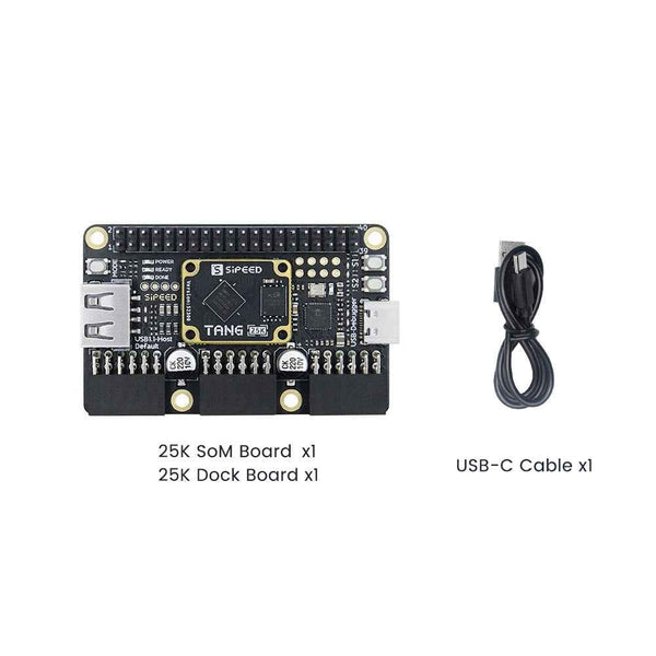 Sipeed Tang Primer 25K - 23040 Logic Cells for FPGA, FPGA Board - For Retro gaming, DVP camera management, and LED matrix control.