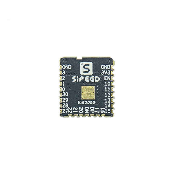 Sipeed M0S/M0S Dock - 4MB Flash, 512KB SRAM, 1CM*1CM, WiFi6 / BT 5.2 / Zigbee, BL616 RISC-V MCU -  tinyML BL616 RISC-V MCU Board