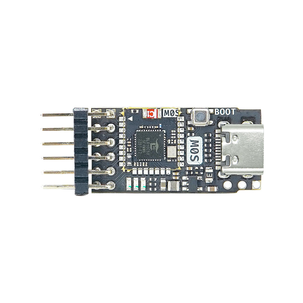 Sipeed M0S/M0S Dock - 4MB Flash, 512KB SRAM, 1CM*1CM, WiFi6 / BT 5.2 / Zigbee, BL616 RISC-V MCU -  tinyML BL616 RISC-V MCU Board