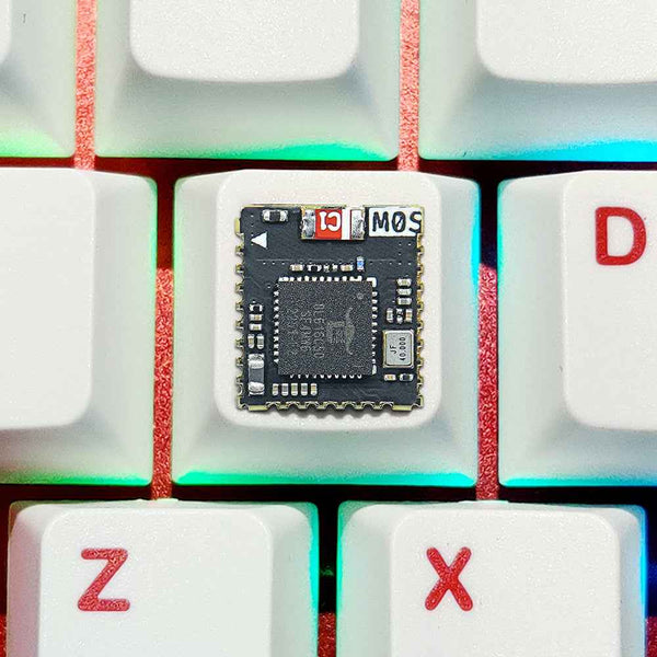 Sipeed M0S/M0S Dock - 4MB Flash, 512KB SRAM, 1CM*1CM, WiFi6 / BT 5.2 / Zigbee, BL616 RISC-V MCU -  tinyML BL616 RISC-V MCU Board